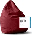 Produktbild: Lumaland Sitzsack In-& Outdoor 120l rot