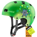 Produktbild: uvex kid 3 cc - robuster Fahrradhelm für Kinder- individuelle Größenanpassung - optimierte Belüftung - green matt - 55-58 cm