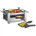 Produktbild: Küchenprofi Raclette-Grill Taste4, Silber, Metall, Kunststoff, 33x14x23.7 cm, Temperaturregler, Küchengeräte, Tischgrills & Fondues, Raclette-Grills