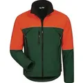 Produktbild: Waldarbeiter-Softshelljacke sanddorn Gr.XXL grün/orange Elysee