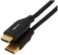 Produktbild: AmazonBasics DisplayPort HDMI Kabel 4K 30Hz 1080p vergoldet 1,83m Schwarz