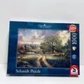 Produktbild: Schmidt - 1000 Teile Puzzle - Thomas Kinkade - Idyllisches Landleben 58461 - NEU
