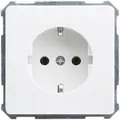 Produktbild: Elso 215004 Steckdose 16A, Fashion/Riva/Scala Schraubklemme, reinweiß