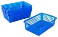 Produktbild: Aufbewahrungskorb 25x16x7cm 18L 6er Set – Allzweckkorb aus robustem Plastik B...