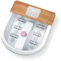 Produktbild: beurer FB 65 Wellness Fußsprudelbad Weiß-Holzdekor 632.31