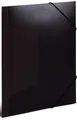 Produktbild: HERMA Eckspannermappe, PP, DIN A4, schwarz-transluzent