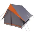 Produktbild: vidaXL Zelte mit Dach Grau und Orange 220 x 233 x 184 cm Polyester 4100675