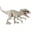 Produktbild: Jurassic World GPH95 - Riesendino Indominus Rex, ca. 45 cm groß, 105 cm lang, realistische Farben, bewegliche Arme und Beine, schluckt 20 Mini-Actionfiguren, Dinosaurier Spielzeug ab 4 Jahren