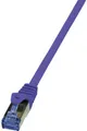 Produktbild: LogiLink Patchkabel, Kat. 6A, S/FTP, 0,25 m, violett