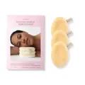 Produktbild: Waschies Abschminkpads/Waschpads- 3er-Set Pastellgelb – sanfte Gesichtsreinigung - waschbar, wiederverwendbar & hypoallergen - alle Hauttypen – Alternative zu Wattepads & Abschminktüchern