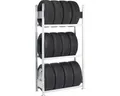 Produktbild: Reifenregal Schulte Grundregal verzinkt 275x115x40 cm 4 Ebenen Tragkraft 600 kg