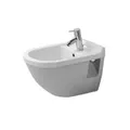 Produktbild: Duravit Starck 3 Wandbidet in weiß 2230150000 mit Überlauf und Hahnlochbank