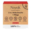 Produktbild: Niyok Feste Duschseife 2in1 feste Dusche+Pflege - Intense red 80g