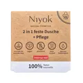 Produktbild: (124,88 EUR/kg) Niyok - 2in1 Feste Dusche & Pflege - 80g Intense red