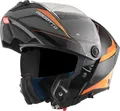 Produktbild: Bogotto FF404 Ezion Klapphelm, schwarz matt/orange, XS