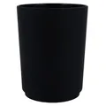 Produktbild: PARSA Beauty schwarzer Zahnputzbecher Flair – Vielseitiger, bruchsicherer Kunststoffbecher für Badezimmer – Hygienisch und langlebig, leicht zu reinigen – 250 ml Fassungsvermögen – 7 x 7,3 x 9,6 cm