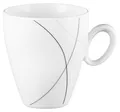 Produktbild: Seltmann Trio Highline Kaffeetasse Tasse Becher Kaffee Porzellan weiß 0,30 L