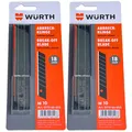 Produktbild: 20x Würth 18mm Abbrechklingen extrem scharf Ersatzklingen Cuttermesser 07156605
