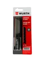 Produktbild: Würth 10x Abbrechklinge 18mm extrem scharf schwarz Schiebespender