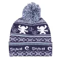 Produktbild: Lilo & Stitch Mütze Fair Isle Beanie Disney Bommelmütze Strickmütze Wintermütze