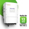 Produktbild: Solis S6-EH3P12K02-NV-YD-L Hybridwechselrichter – 12 kW - Niedervolt - Dreiphasig