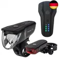 Produktbild: Büchel Fahrradlicht - Vancouver Pro I StVZO zugelassenes aufladbar I 70/30/15