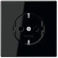 Produktbild: Steckdose 1-fach schwarz glänzend up IP20 ls 1520 sw - Jung