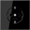Produktbild: JUNG LS 1520 SW. Buchsen-Typ: CEE 7/3. Produktfarbe: Schwarz, Material: Duroplast. Eingangsspannung: 250 V, Stromstärke (maximal): 16 A (LS1520SW)