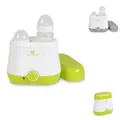 Produktbild: Cangaroo Flaschenwärmer BabyDuo, für 2 Flaschen, Sterilisation von Kleinteilen grün
