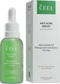 Produktbild: The Ceel Anti-Akne Pickel Serum 30ml – Mit Salicylsäure, Teebaumöl & Geranie – Klärt Unreinheiten, Bekämpft Pickel, Reinigt Poren, Öl-Kontrolle – Gesichtspflege für unreine Haut