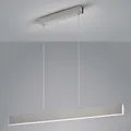 Produktbild: Helestra NEX LED Pendelleuchte in nickel matt mit blendfreier Satinierung