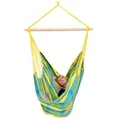 Produktbild: AMAZONAS - XL Hängesessel Brasil | Hängesessel ohne Gestell mit großer Sitzfläche, handgefertigt in Brasilien | Belastbar bis 150 kg; Sitzfläche 1,6m x 1,3m; Stablänge 1,1m | Farbe: Lemon