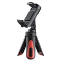 Produktbild: hama Pocket II Rotation Ministativ für Smartphones schwarz, rot
