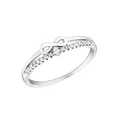 Produktbild: Amor Ring 925 Sterling Silber Damen Ringe, mit Zirkonia synth., Silber, Infinity, Kommt in Schmuck Geschenk Box, 2035634