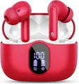 Produktbild: Btootos Bluetooth 5.4 Sport Ohrhörer mit ENC & 40h Akku In-Ear-Kopfhörer (Ideal für Arbeit, Studium und Freizeit dank vielseitiger Einsatzmöglichkeiten und zuverlässiger kabelloser Performance., Sport Ohrhörer Kabellos mit LED Anzeige, 4 Mikrofone & Tiefbass)