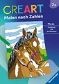 Produktbild: Maja Wagner ~ Ravensburger Malen nach Zahlen ab 7 Pferde - 24  ... 9783473489350