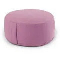Produktbild: Yogakissen Bodenkissen rund H 14xø31 cm mit Buchweizenschalen Meditationskissen Sportkissen : lila - orchidee