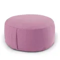 Produktbild: Amago home Yogakissen Bodenkissen rund H 14xø31 cm mit Buchweizenschalen Meditationskissen Sportkissen Farbe lila - Orchidee