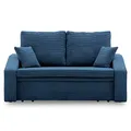 Produktbild: Sofa Dorma mit schlaffunktion, einfacher Aufbau, modernes Design, polstermöbel. Schlafcouch zum Wohnzimmer. Widerstandsfähiges, Minimalistisches Design (POSO 005)