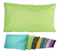 Produktbild: JACK Outdoor Lounge XL Kissen 40x60cm Dekokissen inkl. Füllung Wasserfest Sitzkissen Garten Stuhl Lotus Effekt, Farbe:Grün