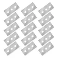 Produktbild: 15pcs Herdkratzer Ersatzklingen Ceranfeldschaber Metall Schaber Klingen für Schaber Ceranfeld Herdschaber Ceranfeld Kochfeld Schaber Glasschaber Ceranfeld Edelstahl,42 * 22mm,Silber