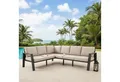 Produktbild: Lesli Living Gartenlounge-Set Lesli Living Dining-Eck-Lounge-Set Estoril 213x276 cm