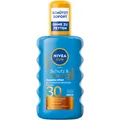 Produktbild: NIVEA SUN Schutz+Bräune-Spray 85445 LSF30 200ml