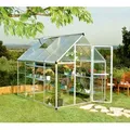 Produktbild: Palram - Canopia Aluminium Gewächshaus Hybrid 68 | Silber | 247x185x208 cm - Silber