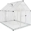 Produktbild: Palram - Canopia Aluminium Gewächshaus Hybrid 68 Silber 247x185x208 cm