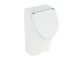 Produktbild: Geberit Renova Plan Urinal 235120000 weiss, Zulauf von hinten, mit Deckel