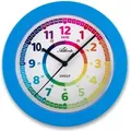 Produktbild: Atlanta Wanduhr für Kinder, blau, Ø 22 cm - Blau