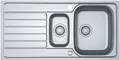 Produktbild: FRANKE Spüle SPARK SKX 651 mit 1,5 Becken und Abtropfschale aus Edelstahl / E...