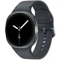 Produktbild: Samsung Smartwatch Galaxy Watch8 EU GPS, 40 mm, S/M, NFC, EKG, Aluminium, graphite