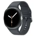Produktbild: Samsung Galaxy Watch 8 BT Graphite 8 40 mm GraphiteTouchscreen: Ja Verbindungsmöglichkeiten: WLAN Wi-Fi Bluetooth Schutzklasse: 5 ATM IP68